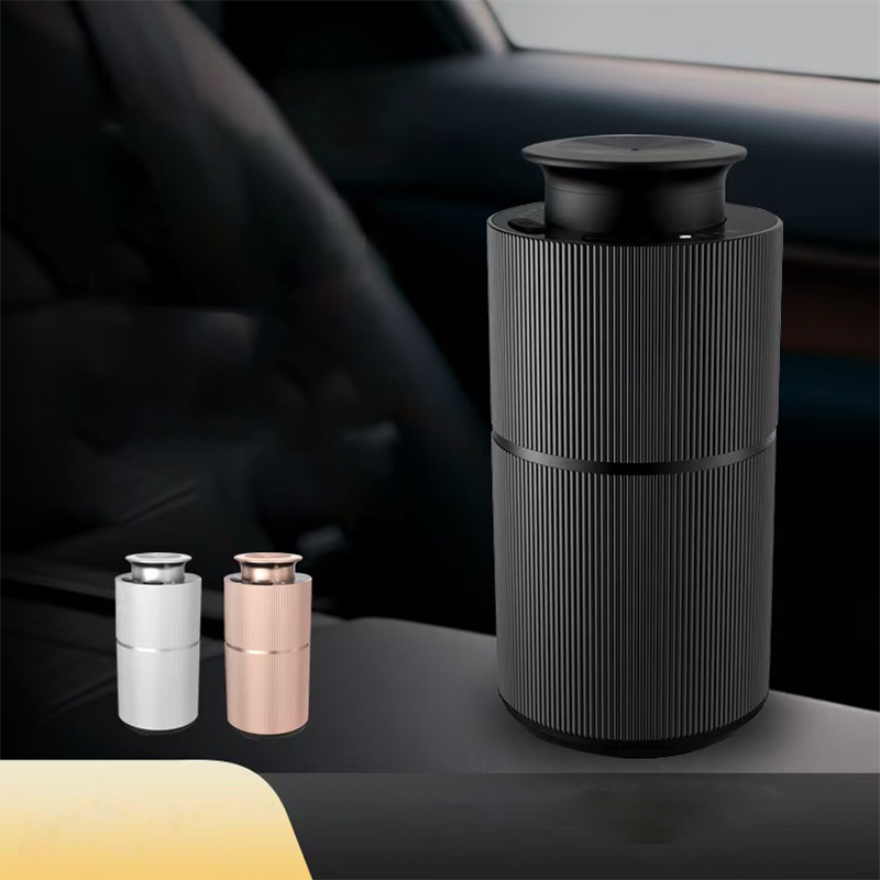 Home Fragrance Flowers - Metal Body Smart Car Diffuser Portable