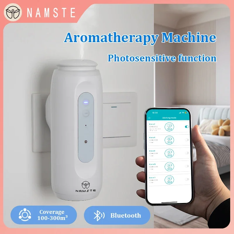 Home Fragrance Flowers - NAMSTE Portable Smart Diffuser 300m³ Bluetooth