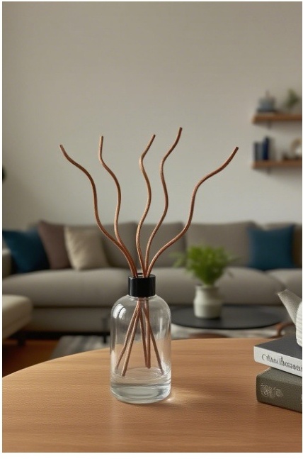 Home Fragrance Refill - 20/40Pcs Long Wavy Rattan Reed Diffuser