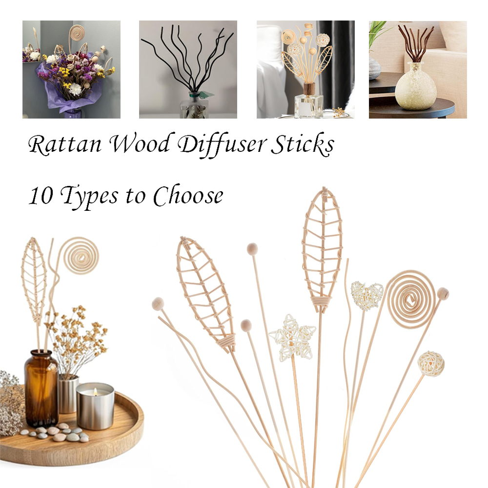 5/15Pcs Long Wavy Rattan Reed  - Home Fragrance Refill review and price