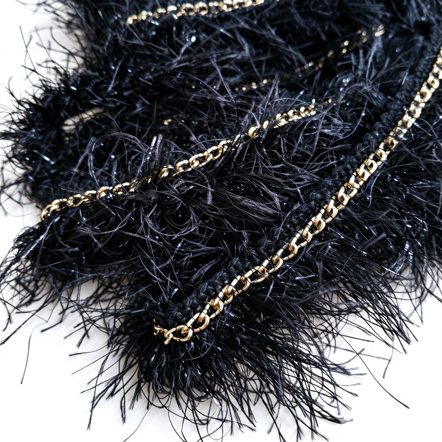 3 Meters Black Faux Feather Ta - Home Fragrance No 3 review and price