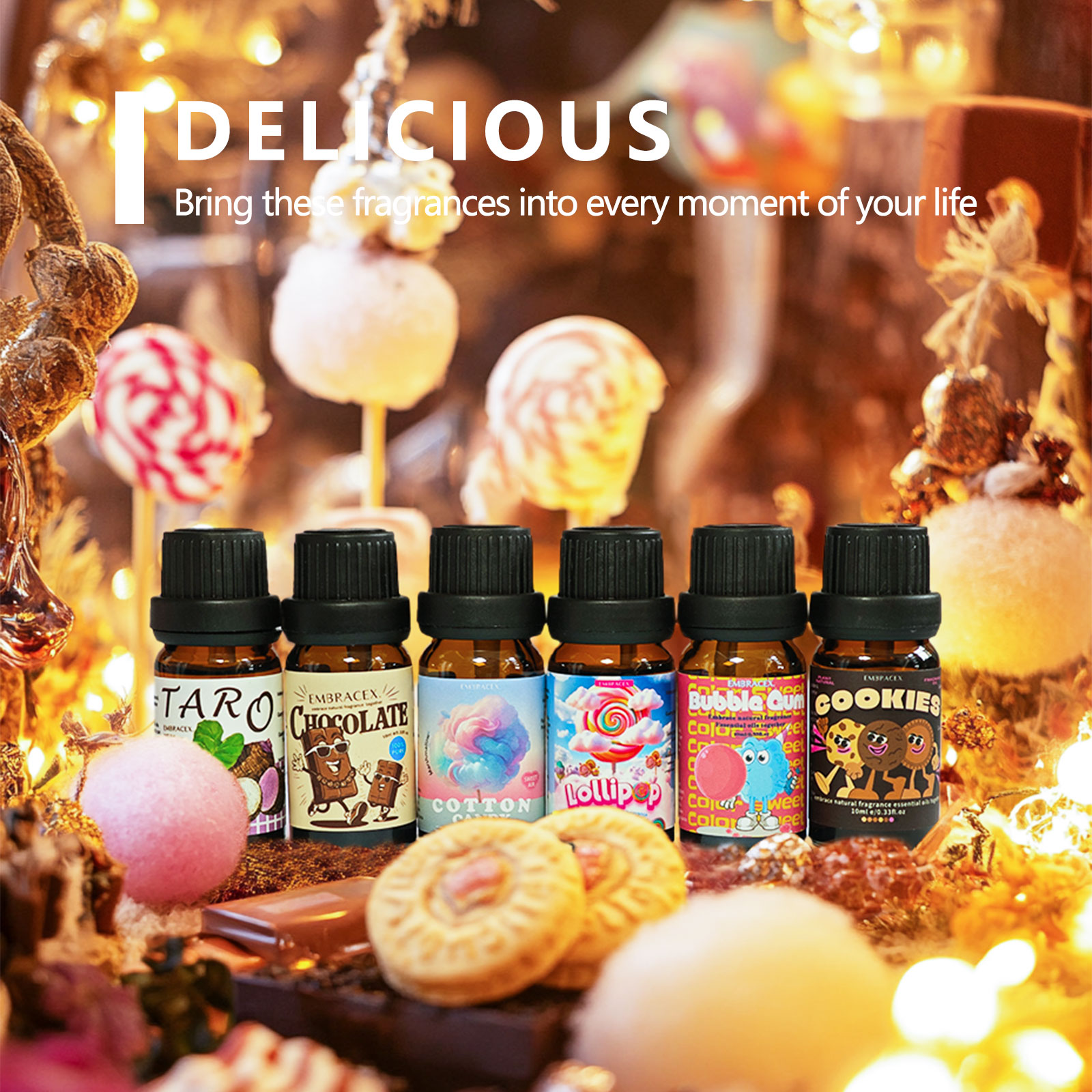 6PC/1Set Delicious Fragrance O - Home Fragrance Oils review and price