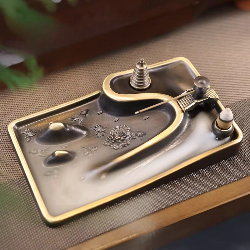 Vintage Copper Incense Burner  - Home Fragrance Zen review and price
