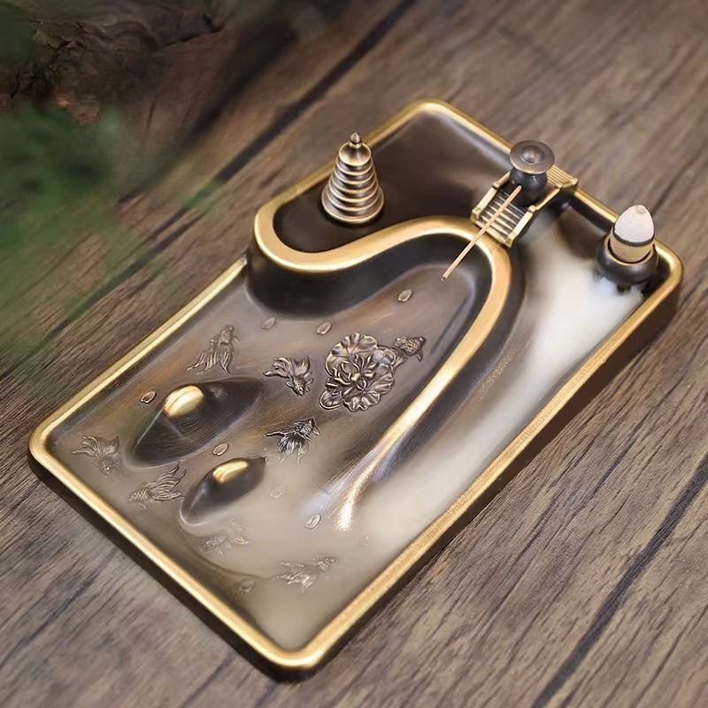 Vintage Copper Incense Burner  - Home Fragrance Zen review and price