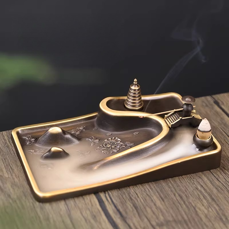 Vintage Copper Incense Burner  - Home Fragrance Zen review and price
