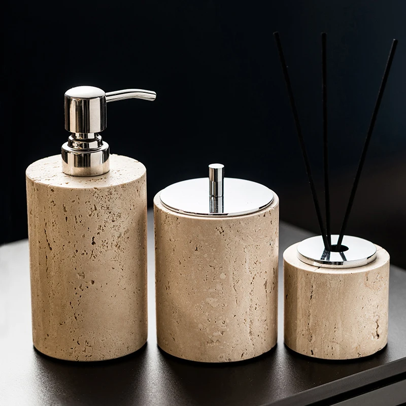 【Natural】Beige Travertine Bath - Reed Diffuser Set review and price