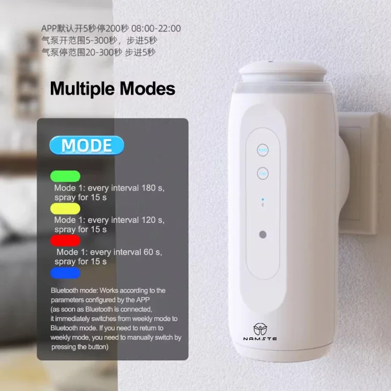 NAMSTE Portable Smart Diffuser - Home Fragrance Flowers review and price