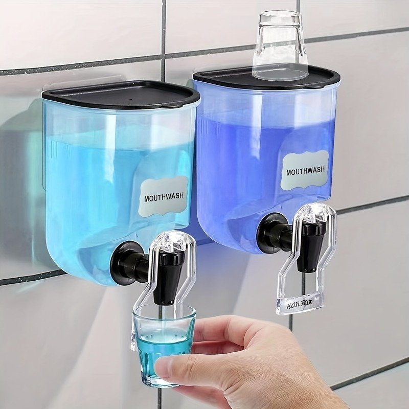 2PCS 600ml Mouthwash Dispenser - Home Fragrance Flowers review and price