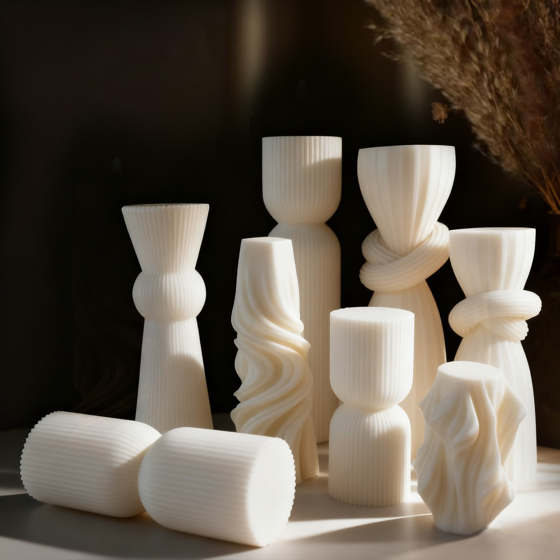 Nordic Minimalist White Scente - Home Fragrance Flowers review and price
