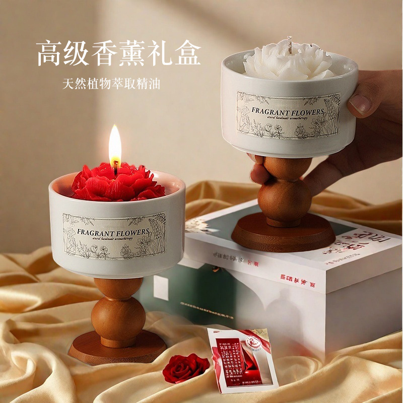 High-end Camellia Scented Cand - Home Fragrance Gift Set review and price