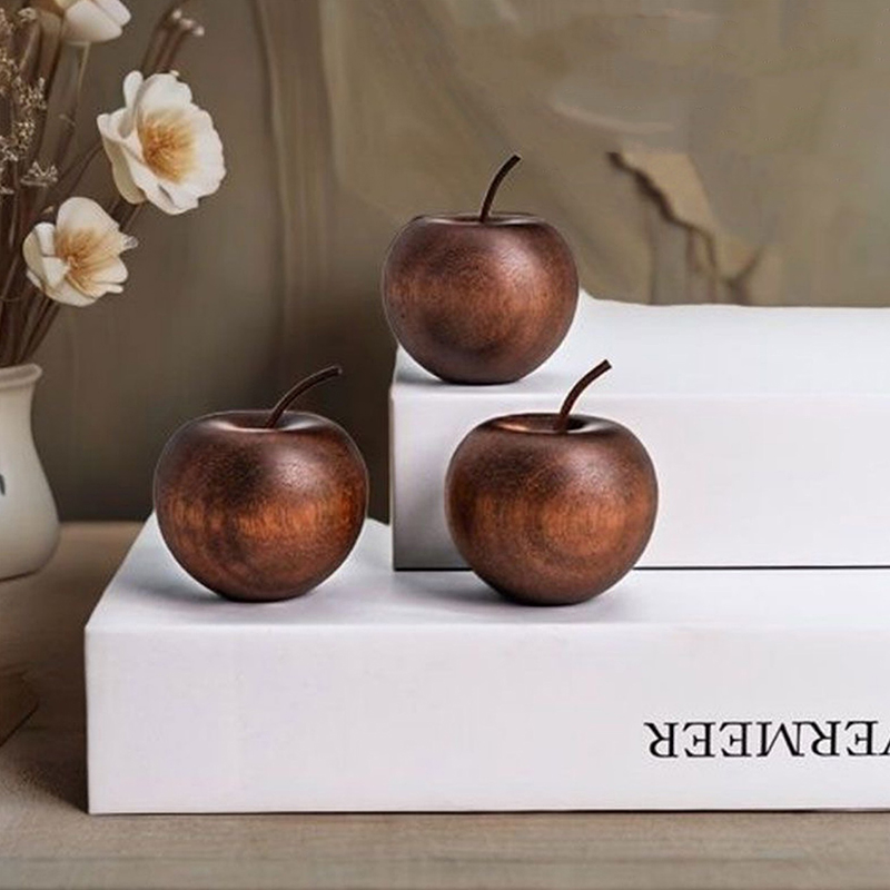 3/1Pcs Wooden Apple Shaped Ess - Home Fragrance No 3 review and price