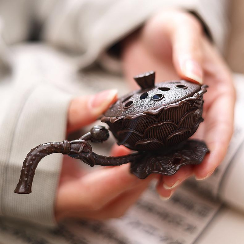 Alloy Lotus Hand Incense Burne - Home Fragrance Zen review and price