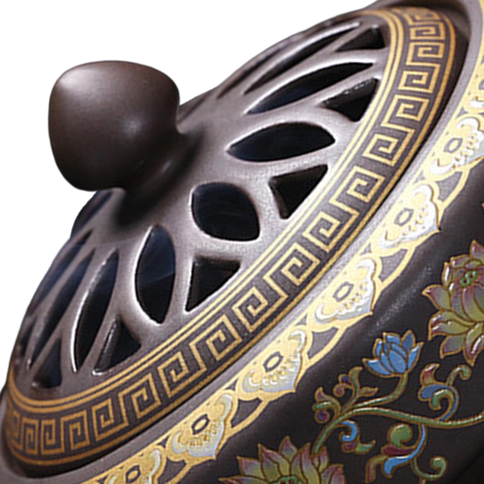 Ceramic Burner Flower Pattern  - Home Fragrance Zen review and price