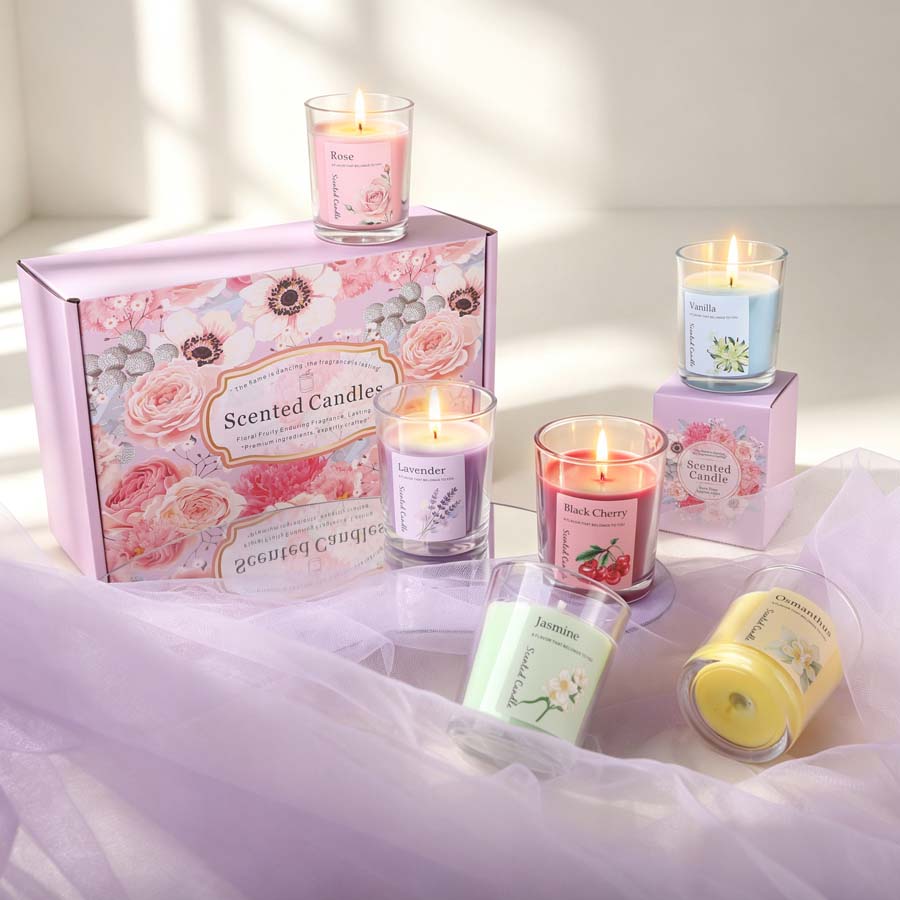 Aromatherapy Scented Candle Gi - Home Fragrance Gift Set review and price