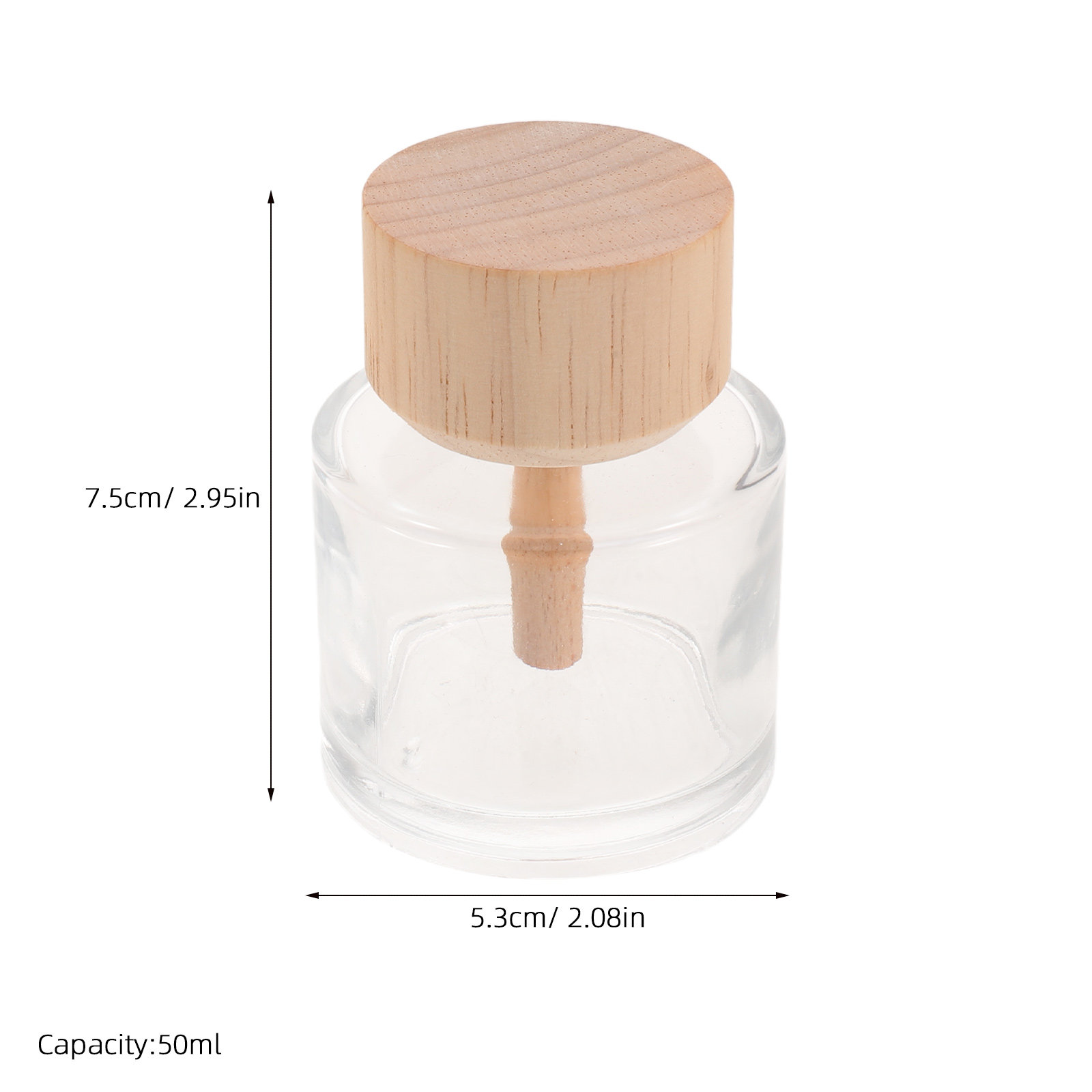 2Pcs Clear Glass Reed Diffuser - Home Fragrance Oils review and price