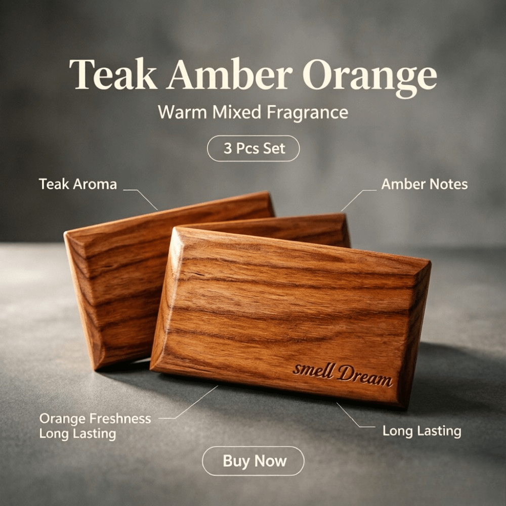 Car Air Freshener Teak Amber O - Home Fragrance Flowers review and price