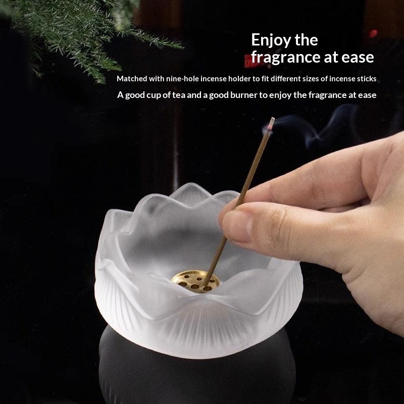 Creative Crystal Glass Lotus I - Home Fragrance Zen review and price